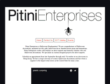 Tablet Screenshot of pitinienterprises.com